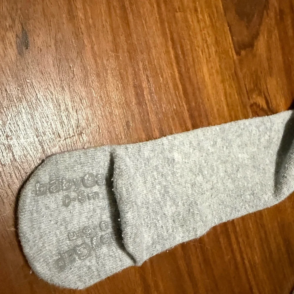 Bundle of 2 Baby Gap Brown Bear Footed Tights